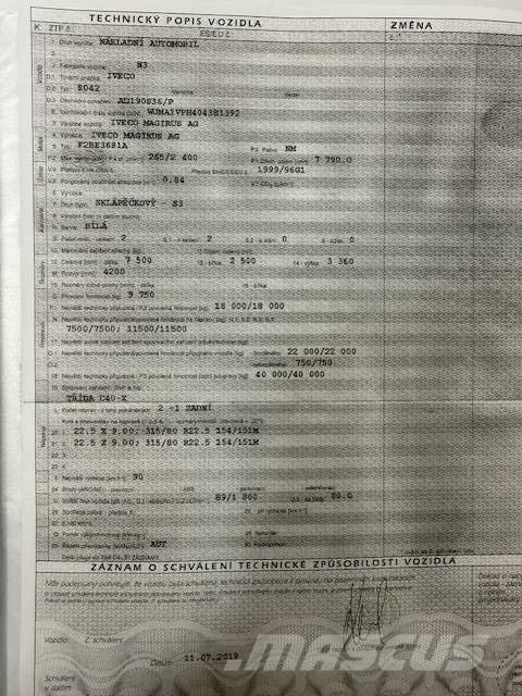 Iveco MAGIRUS Tovornjaki z žerjavom