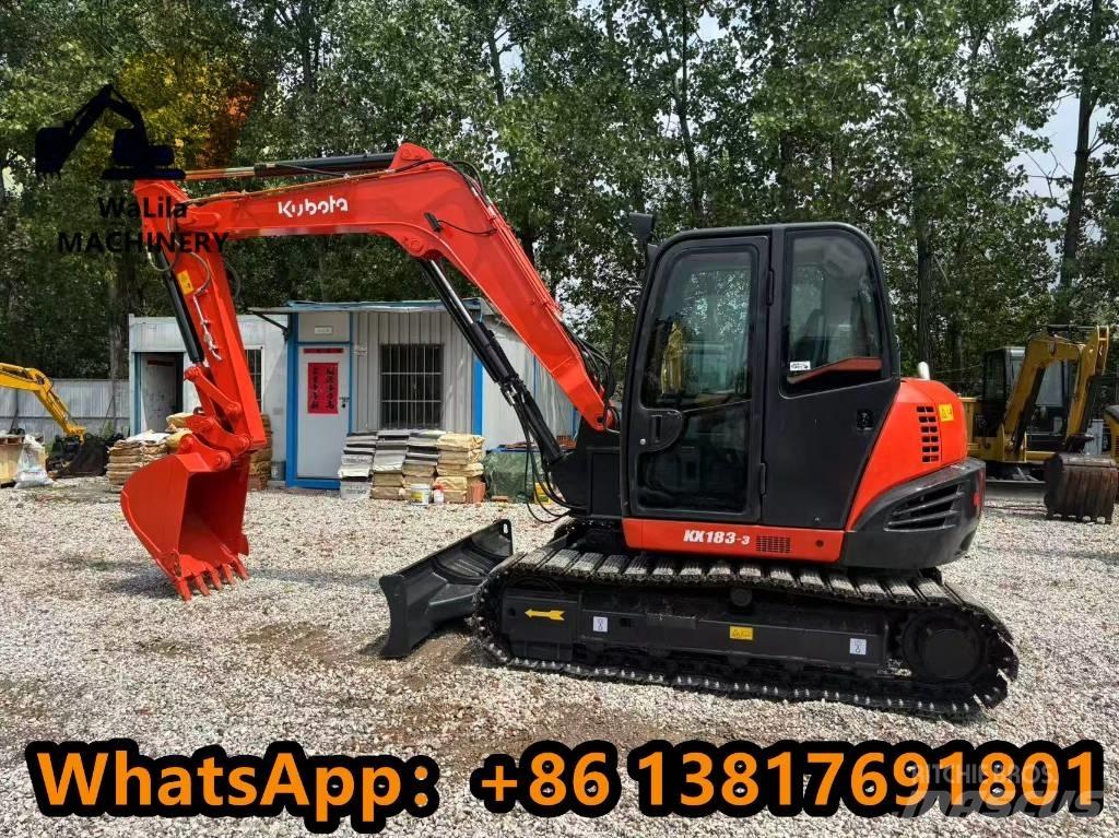 Kubota KX 183-3 Mini bagri <7t