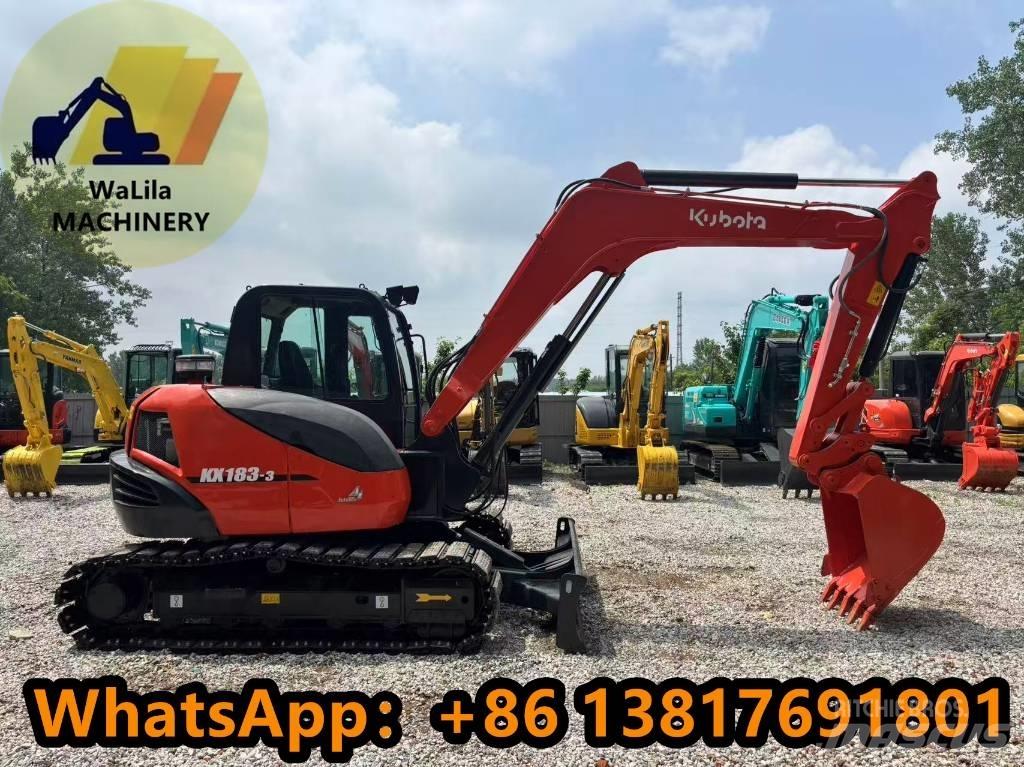 Kubota KX 183-3 Mini bagri <7t