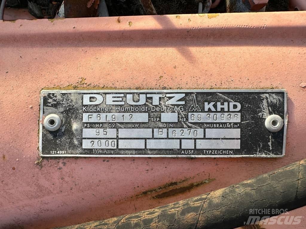 Deutz F6L912 ENGINE Motorji