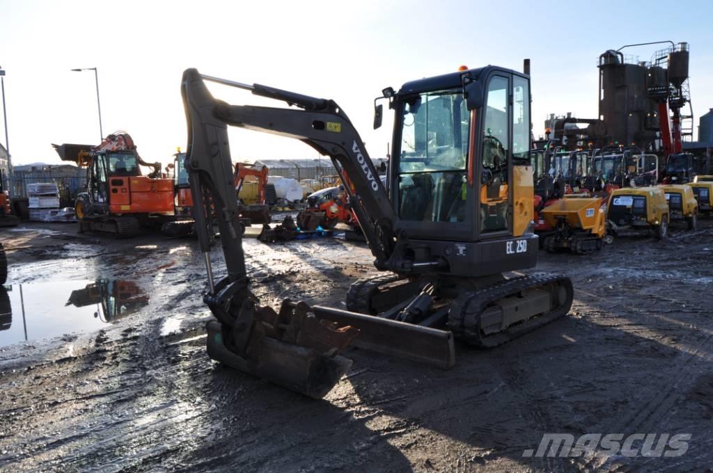 Volvo ECR 25 D Mini bagri <7t