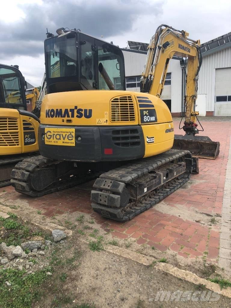 Komatsu PC80MR-3 Midi bagri 7t – 12t