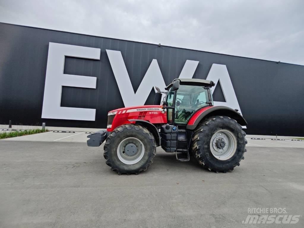 Massey Ferguson 8735 Traktorji