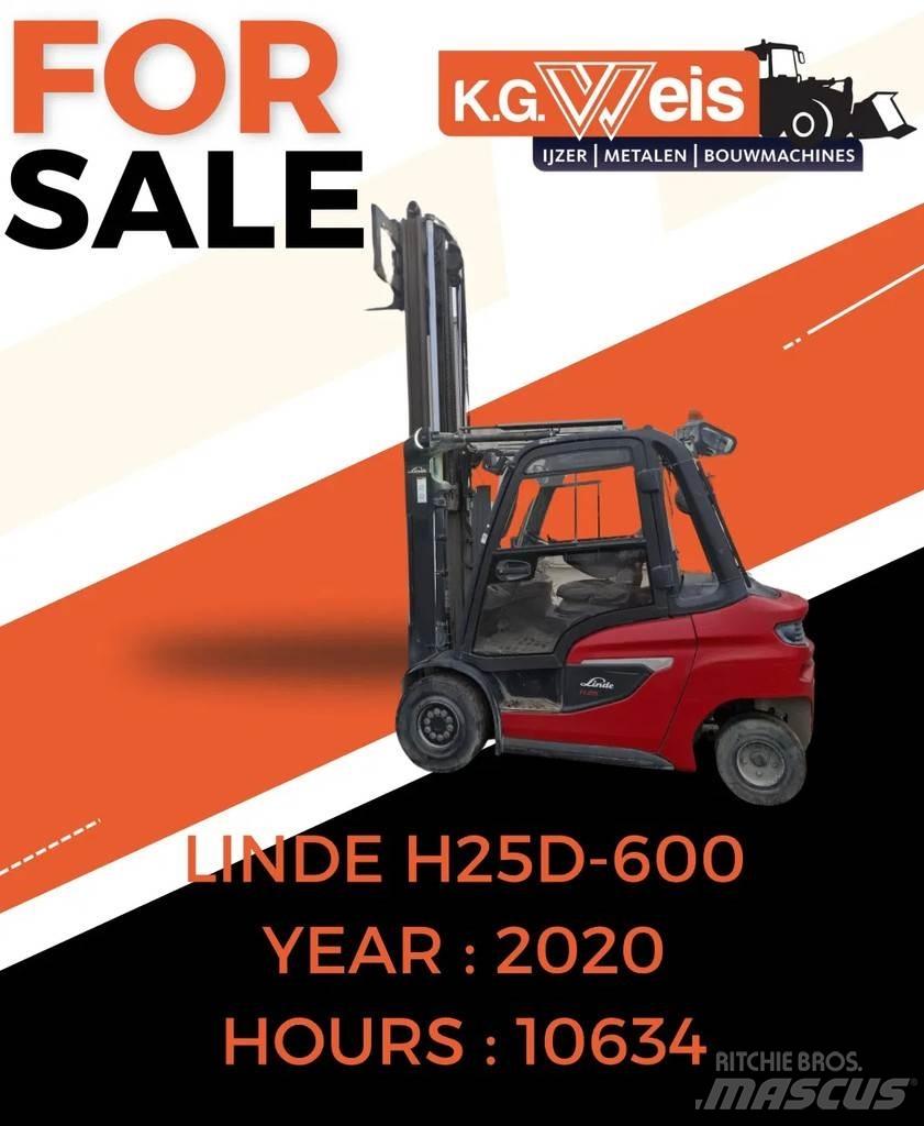 Linde H25D-600 Dizelski viličarji