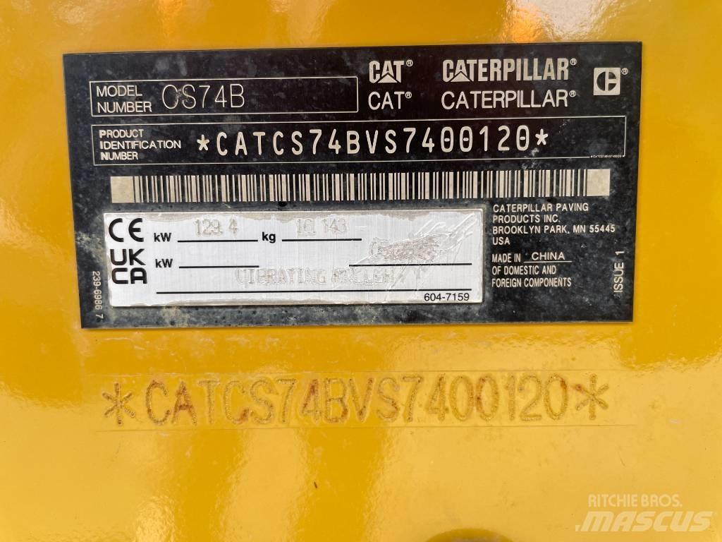 CAT CS 74 B Enojni valjarji