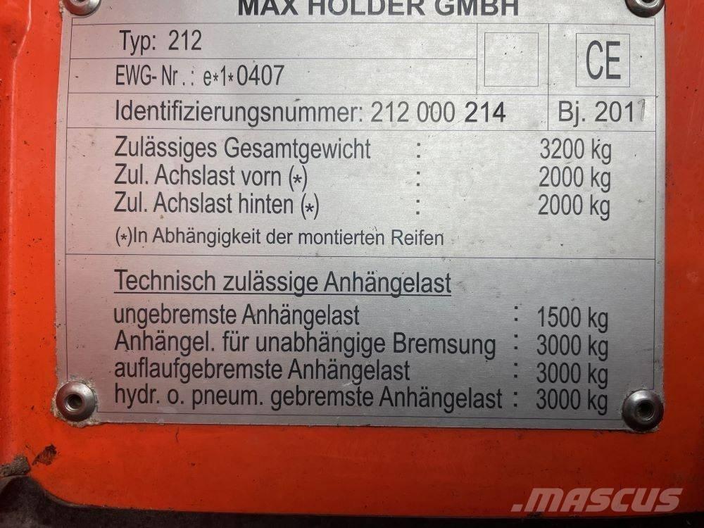 Holder C 270 Manjši traktorji