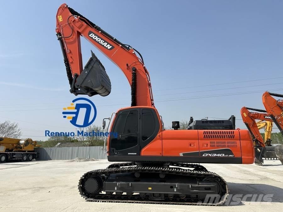Doosan DX 340 Bagri goseničarji