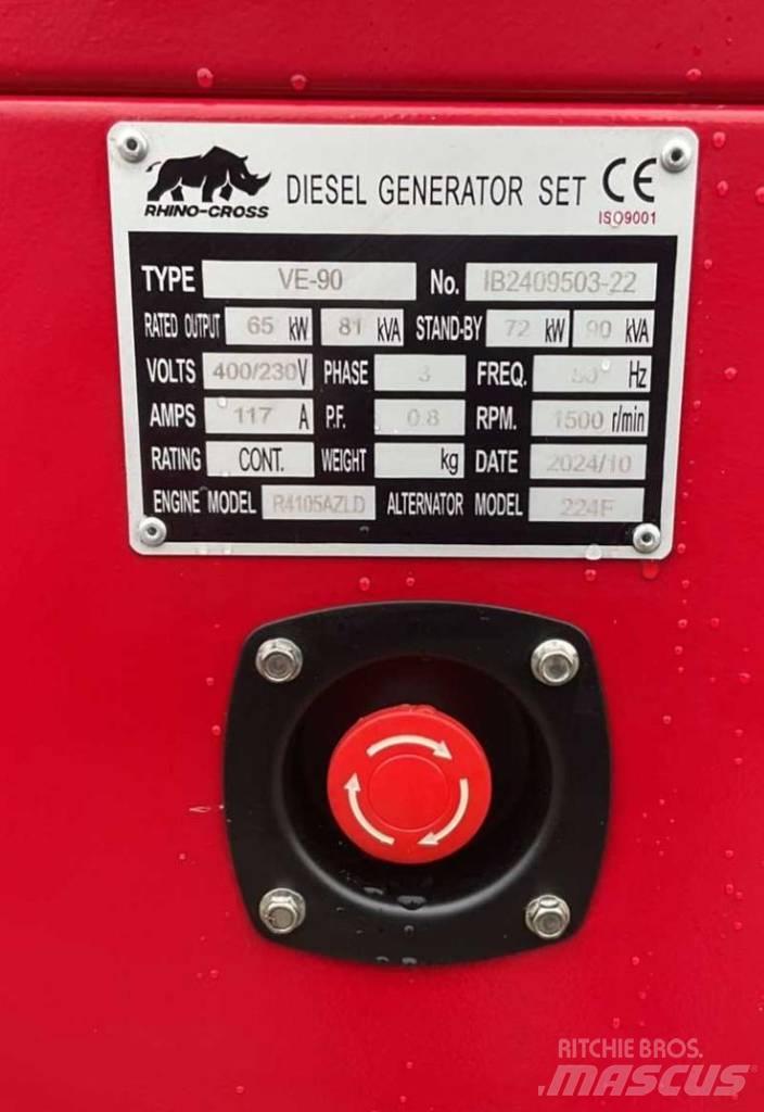 Rhino CROSS 90 KVA Dizelski agregati