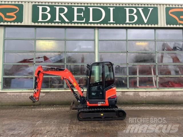 Kubota U 27-4 Mini bagri <7t