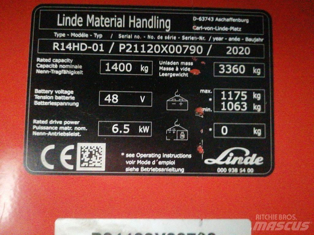 Linde R14HD-01 Viličarji s pomičnim teleskopom
