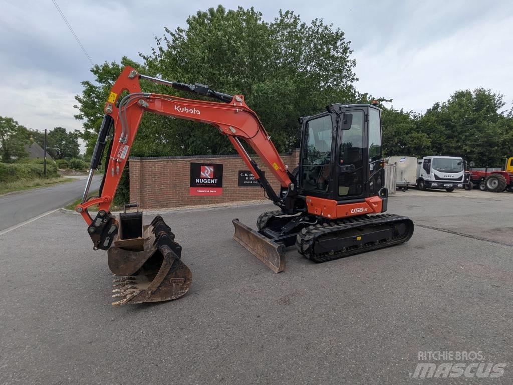 Kubota U 56-5 Mini bagri <7t
