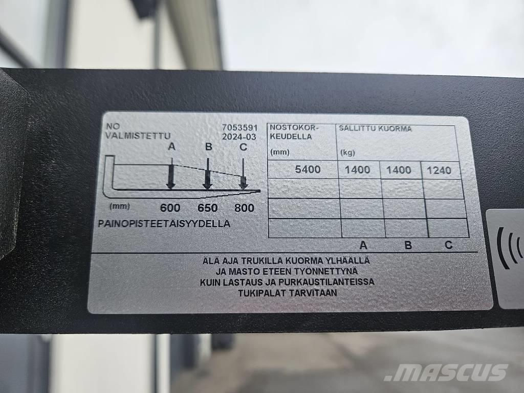 Toyota RRE 140 HE Viličarji s pomičnim teleskopom
