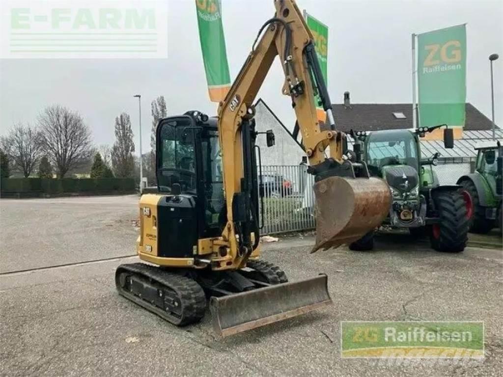 CAT 303 minibagger Bagri na kolesih