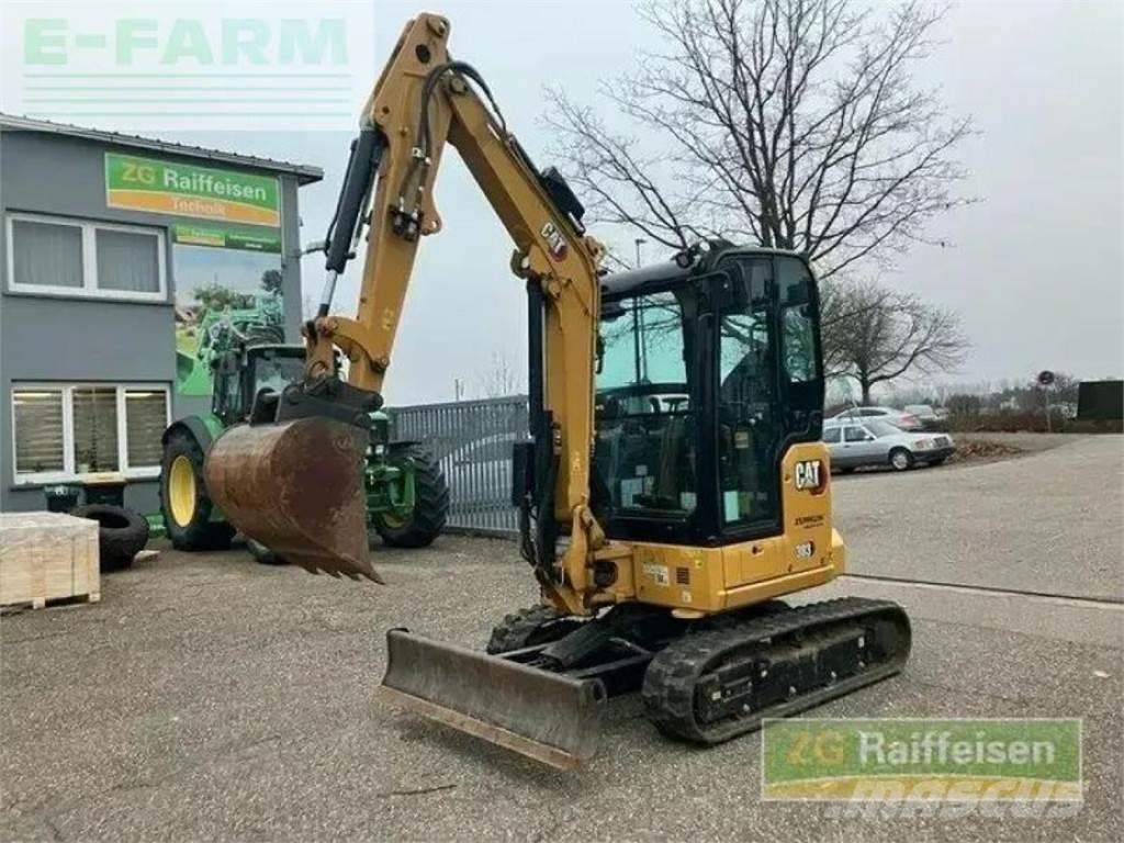 CAT 303 minibagger Bagri na kolesih