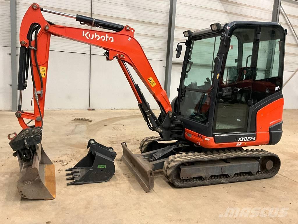 Kubota KX 027-4 HI Mini bagri <7t