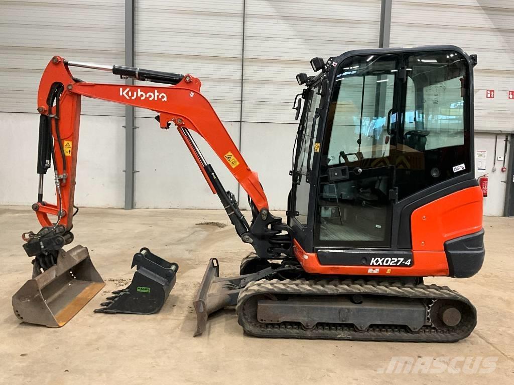 Kubota KX 027-4 HI Mini bagri <7t