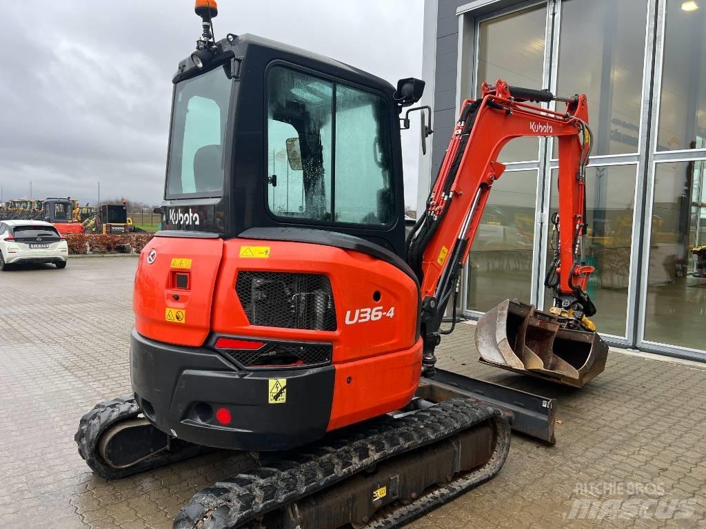 Kubota U 36-4 Mini bagri <7t
