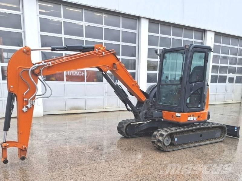 Hitachi ZX 55 U-6 Mini bagri <7t