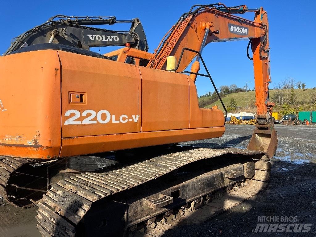 Doosan DX 220 Bagri goseničarji