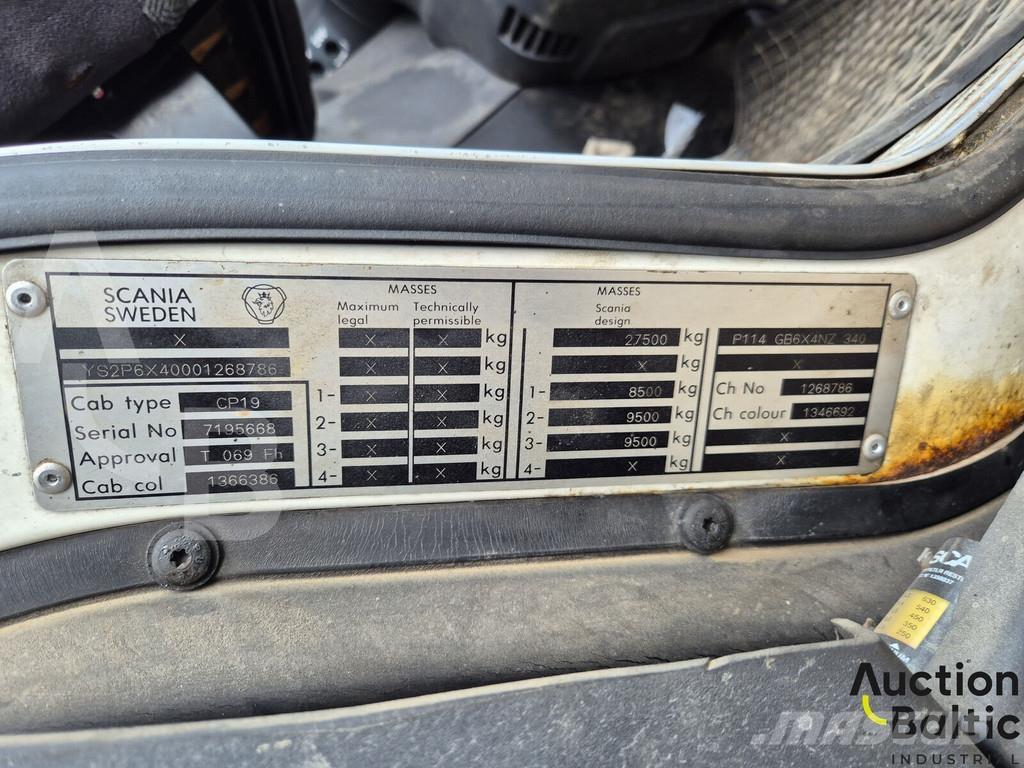 Scania P 114 GB Kiper tovornjaki