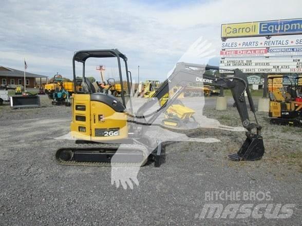 John Deere 26G Mini bagri <7t