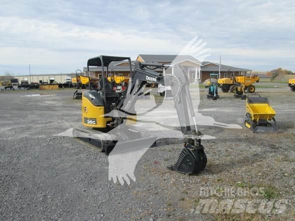 John Deere 26G Mini bagri <7t