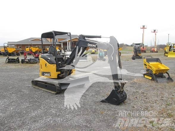 John Deere 26G Mini bagri <7t
