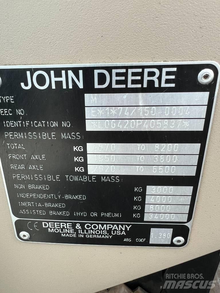 John Deere 6420 S Traktorji