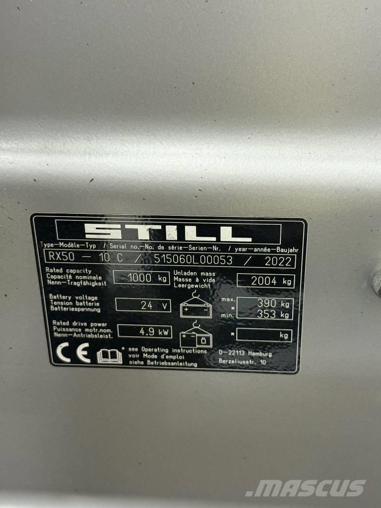 Still RX 50-10 Električni viličarji