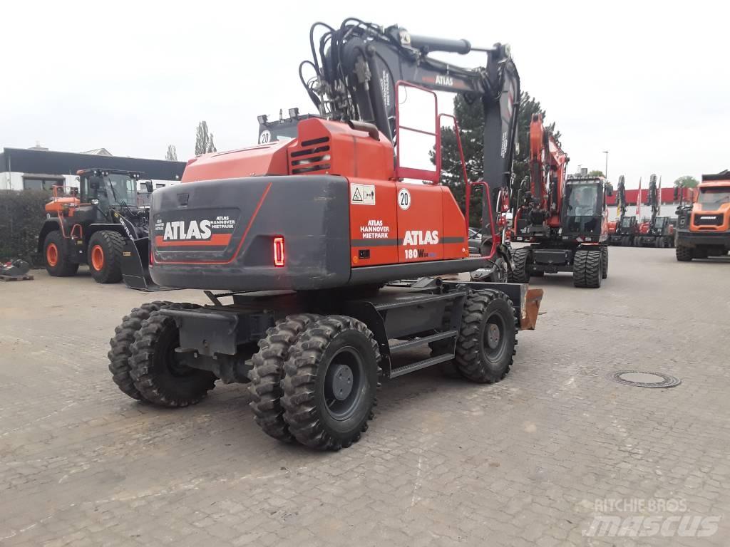 Atlas 180WSR Bagri na kolesih