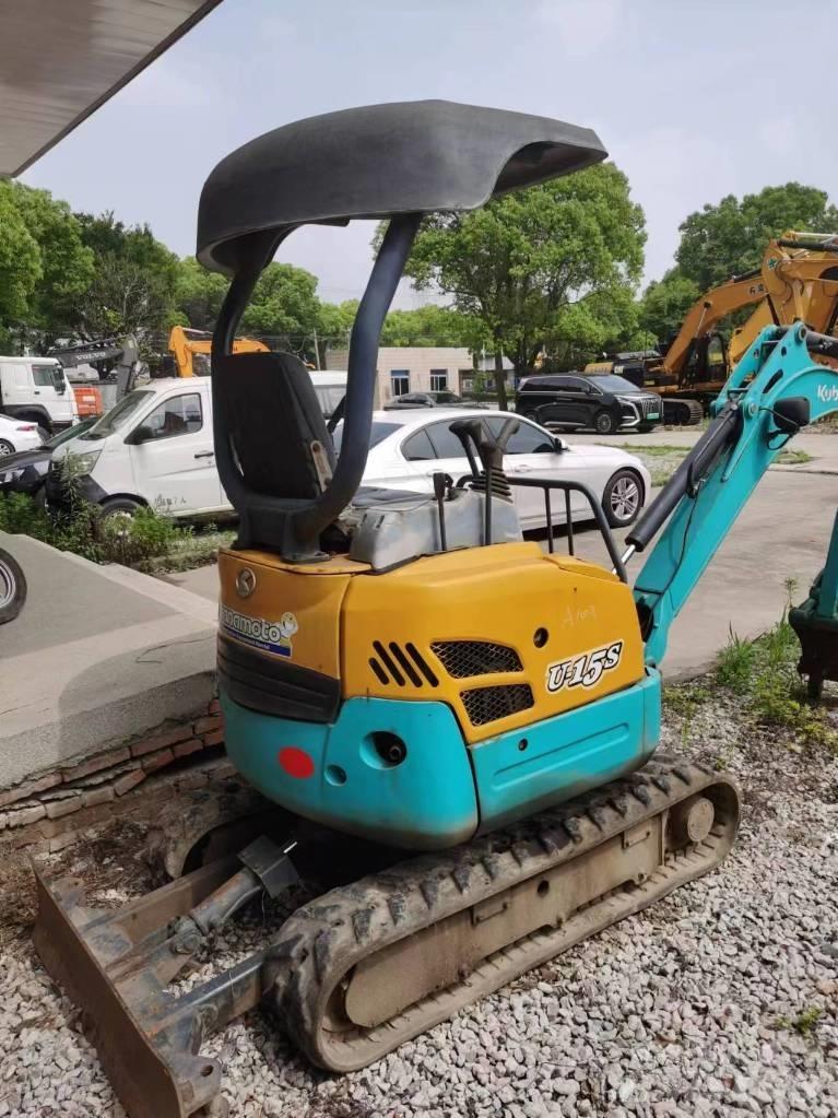 Kubota U 15 Mini bagri <7t