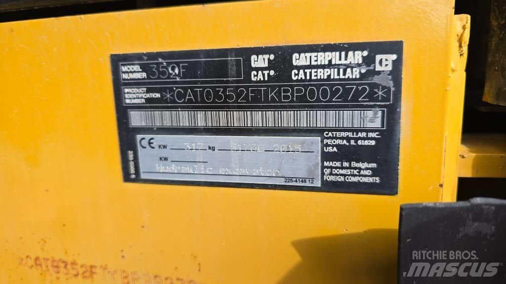 CAT 352 F Bagri goseničarji