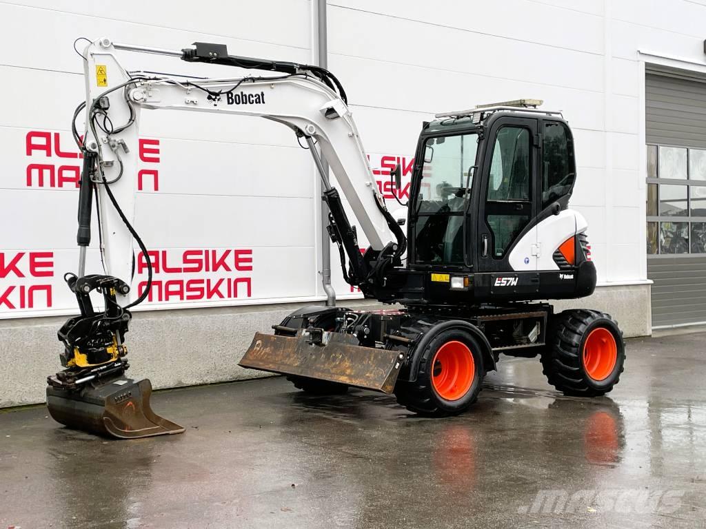 Bobcat E 57 W Bagri na kolesih