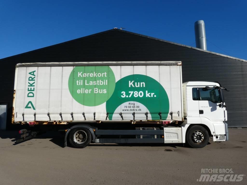 MAN TGS 18.320 Tovornjaki s ponjavo