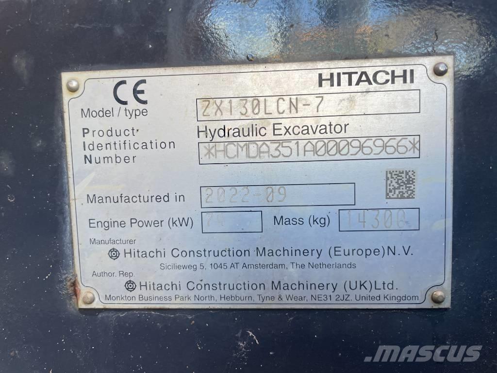 Hitachi ZX 130 LCN-7 Bagri goseničarji