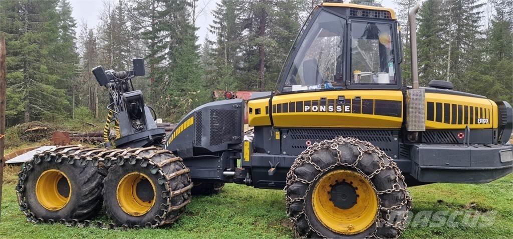 Ponsse Ergo Harvesterji