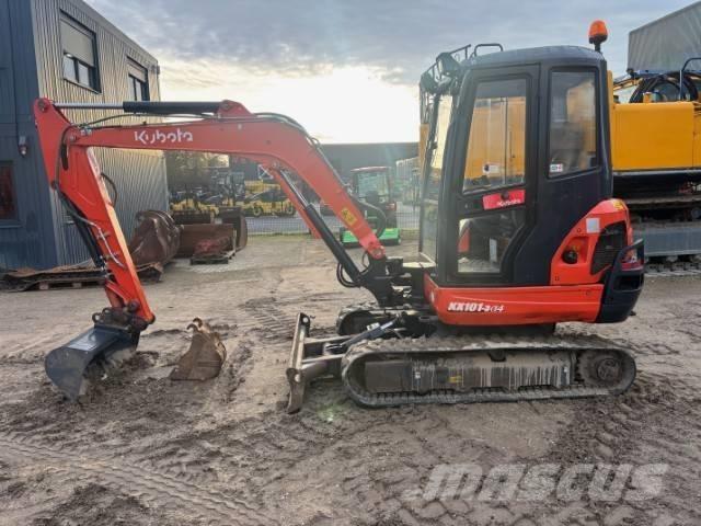 Kubota KX 101-3 Mini bagri <7t