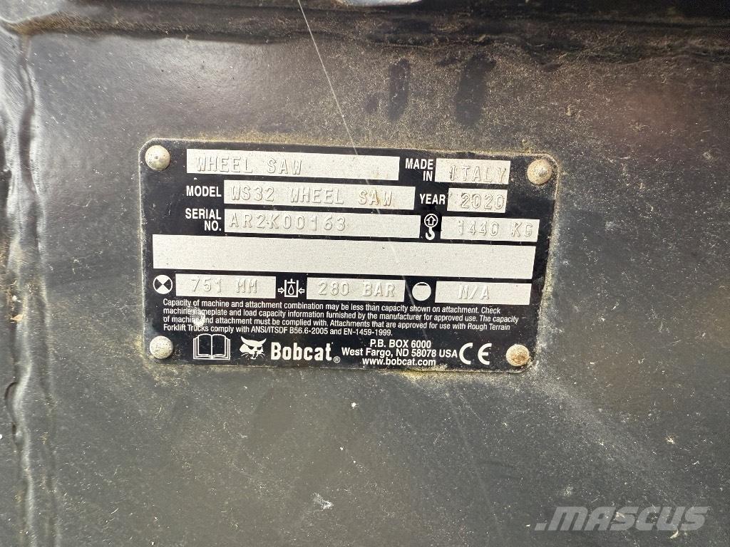 Bobcat WS 32 Drugi deli
