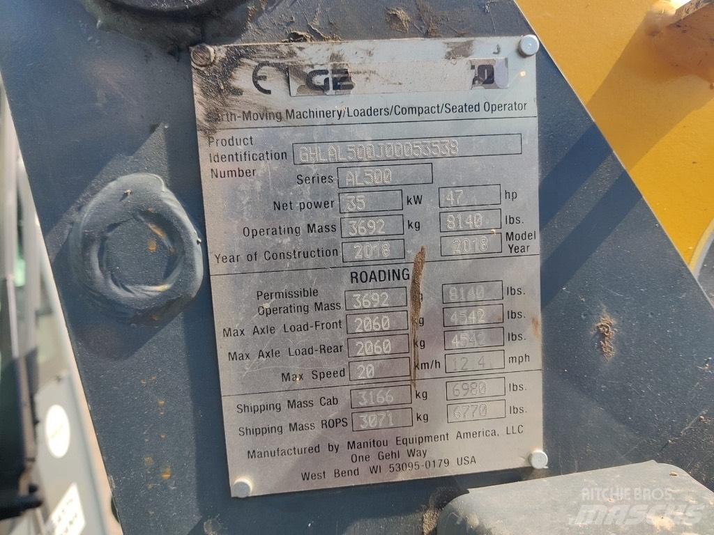 Gehl AL 540 Kolesni nakladalci