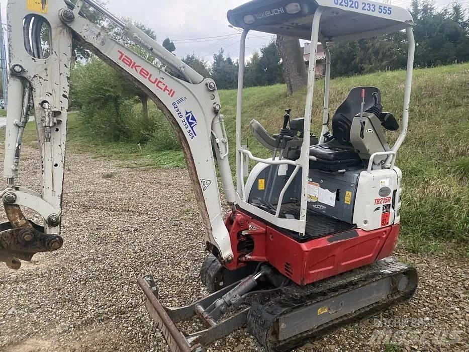 Takeuchi TB 215 R Mini bagri <7t