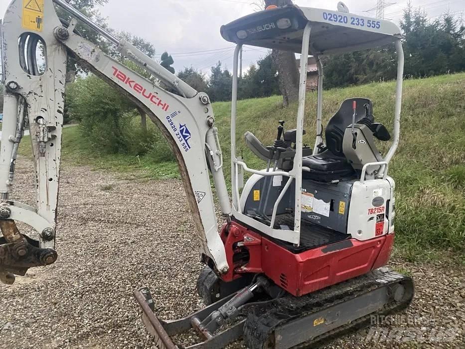 Takeuchi TB 215 R Mini bagri <7t