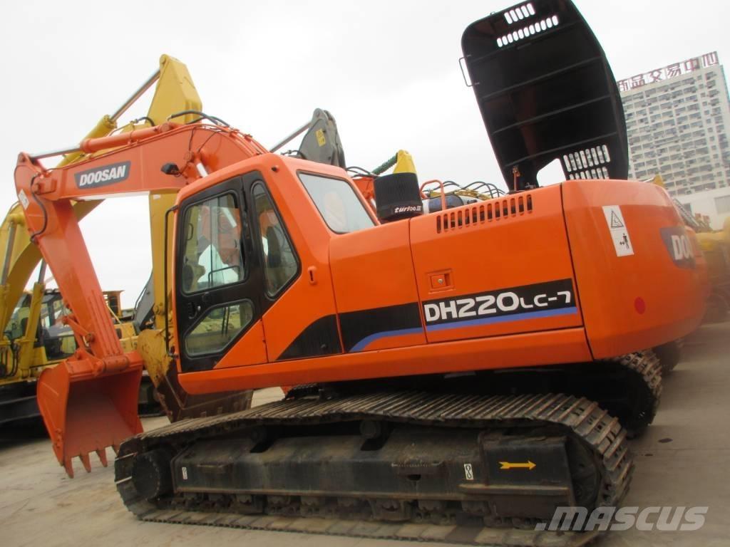 Doosan DH 220 LC-7 Bagri goseničarji