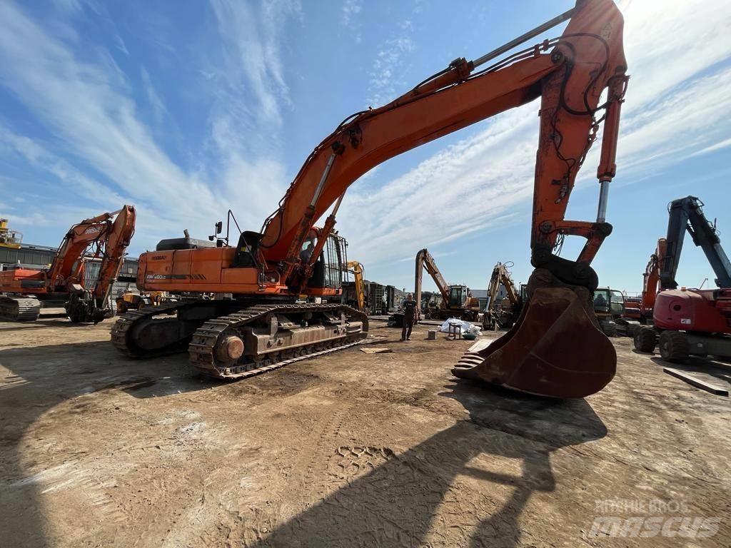 Doosan DX 480 LC Bagri goseničarji