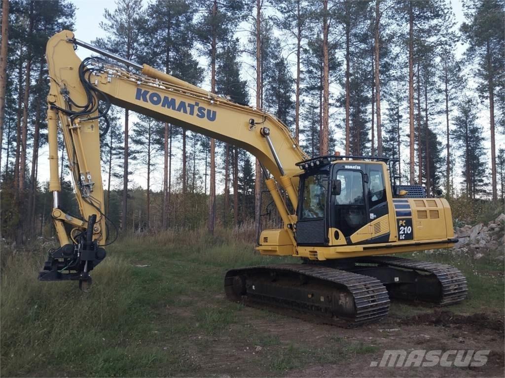 Komatsu PC 210 LC Bagri goseničarji