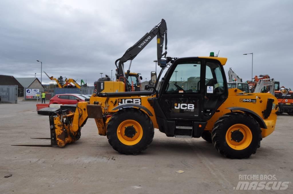JCB 540-140 Teleskopski viličarji