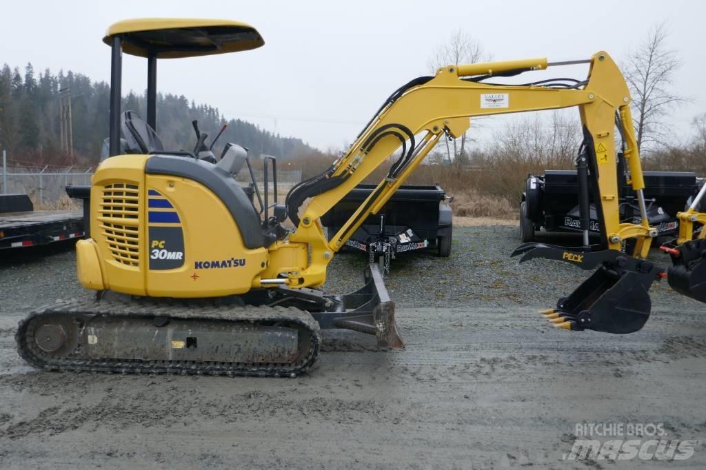 Komatsu PC30MR-5 Mini bagri <7t