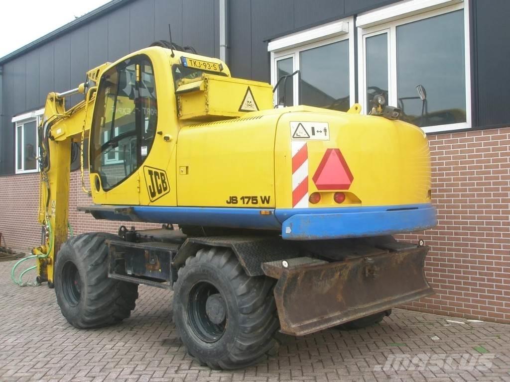 JCB JS175W Bagri na kolesih