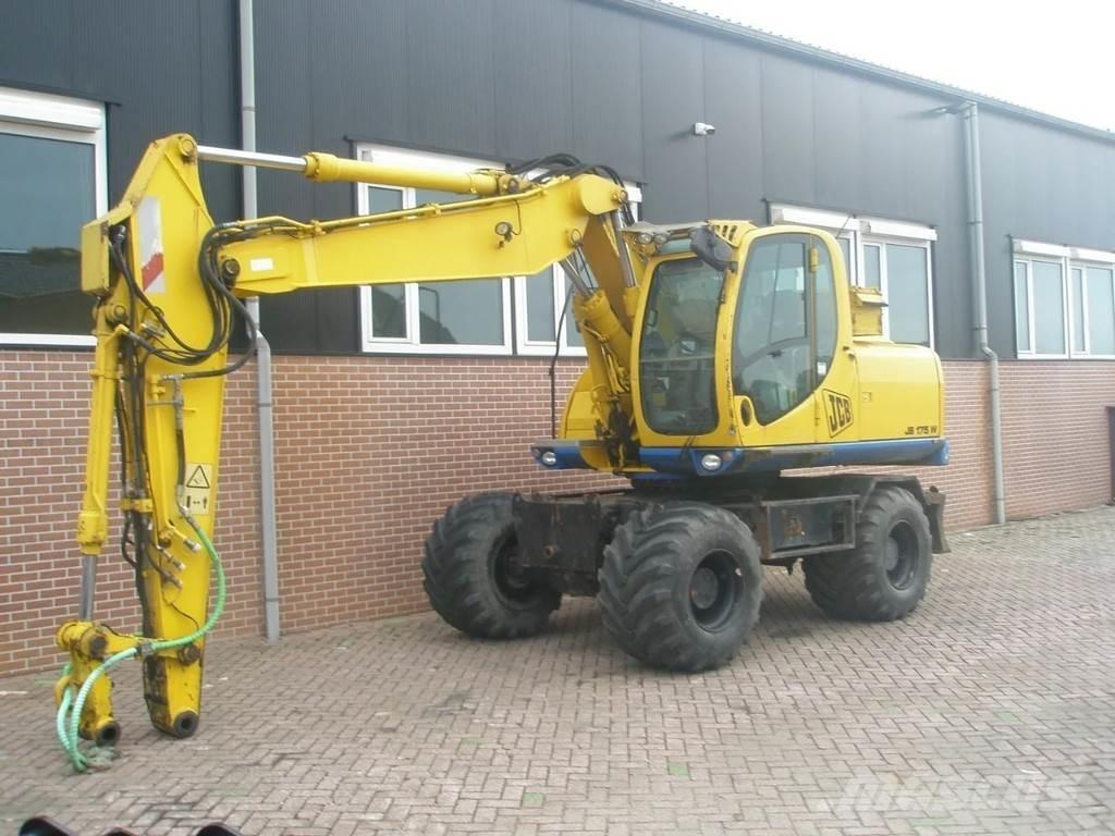 JCB JS175W Bagri na kolesih
