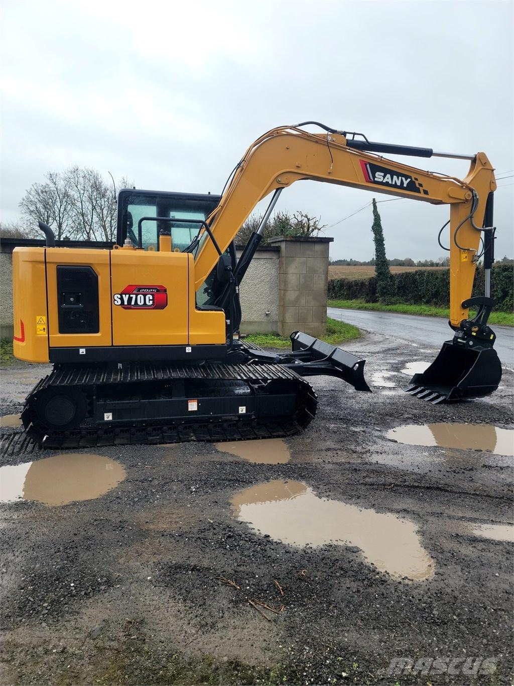 Sany SY 70 C Midi bagri 7t – 12t