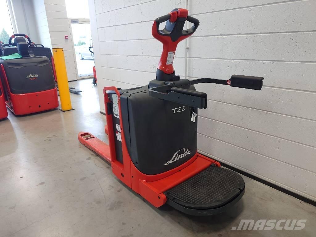 Linde T20P/1151 Električni nizko dvižni viličar s stojiščem